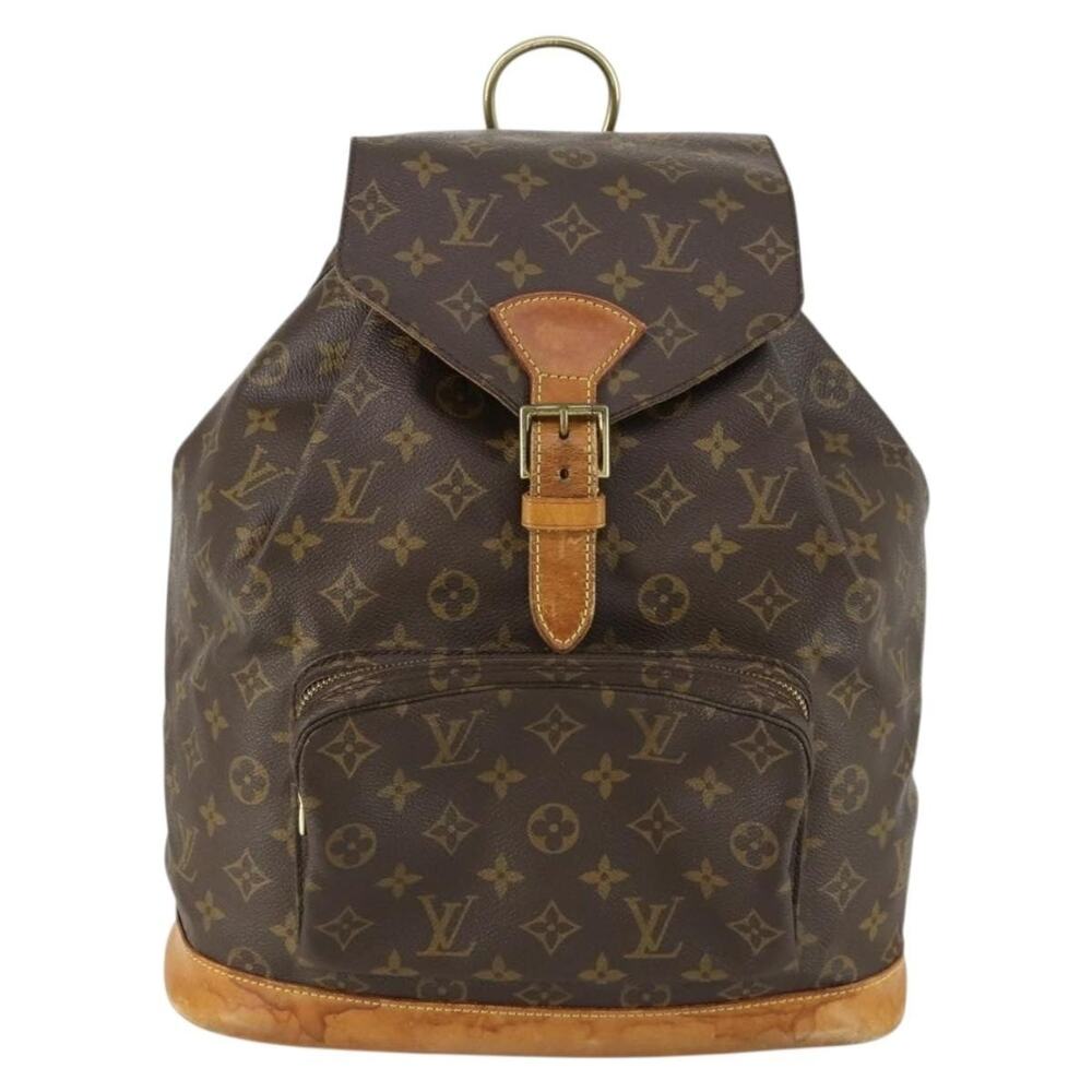 Louis Vuitton Monogram Montsouris GM Backpack Brown